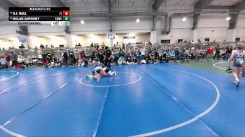 80 lbs Quarterfinal - Nolan Anthony, Liberty Warriors Wrestling Club vs O.j. Hall, Jflo Trained