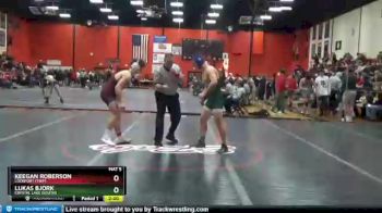 152 lbs Cons. Round 2 - Keegan Roberson, LOCKPORT (Twp) vs Lukas Bjork, Crystal Lake (SOUTH)