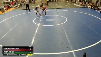 138G Round 5 - Riley Boney, Bethel High School vs Heavan Copeland, East Anchorage High School