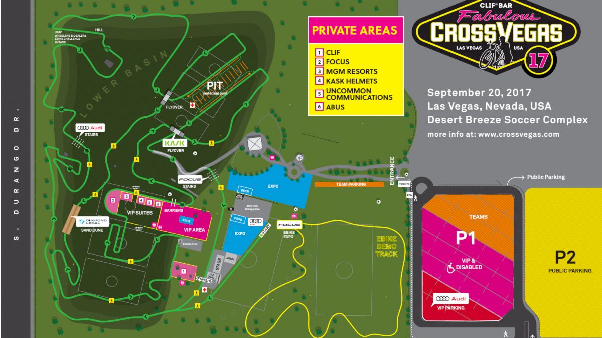 Stake Your Ground: CrossVegas Course Map