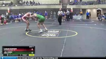 170 lbs Finals (8 Team) - Ari Fiebig, Huntley vs Logan Burger, Rochester Mayo