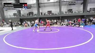 Junior Boys GR - 165 lbs Champ. Round 1 - Isac Deonigi, WA vs Tristan Waage, OR