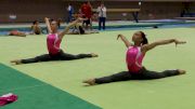 Team USA Warming Up - Training Day 1, 2017 International Junior Japan
