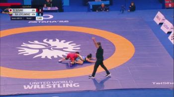 50 kg 1/4 Final - Yui Susaki, Japan vs Nohalis Alejandra Loyo Jimenez, Venezuela