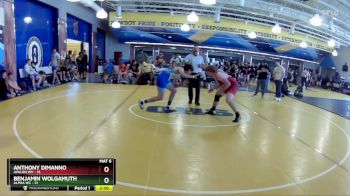 150 lbs Round 2 (8 Team) - Benjamin Wolgamuth, Alpha WC vs Anthony Dimanno, Avalon WV