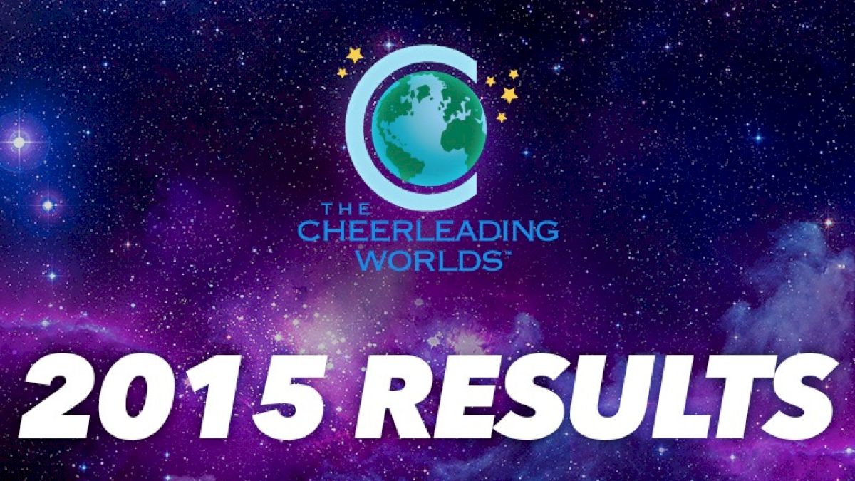 The Cheerleading Worlds: Senior All Girl Results 2015