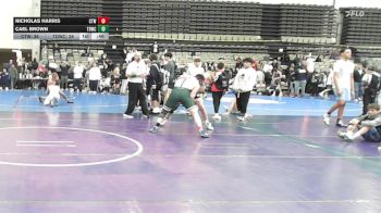 141 lbs Semifinal - Nicholas Harris, CTWHALE Orca - MSE vs Cael Brown, TDWC Maniacs - MSE
