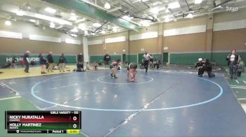 155 lbs Quarterfinal - Nicky Muratalla, Chaffey vs Holly Martinez, Bonita