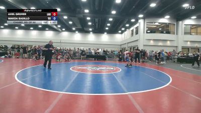 120 lbs Champ. Rd Of 64 - Axel Gruver, Lake Gibson vs Makoa Badillo, Youth Impact Center