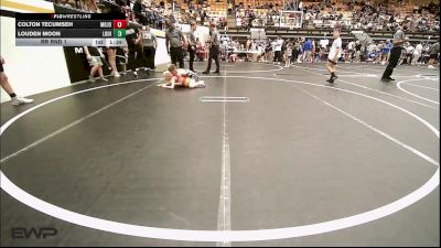 64-67 lbs Rr Rnd 1 - Colton Tecumseh, Mojo Grappling Academy vs Louden Moon, Louisiana Muggers