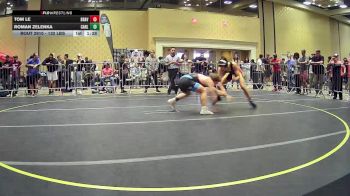 132 lbs Round Of 32 - Tom Le, Braves WC vs Roman Zelenka, Carlsbad HS