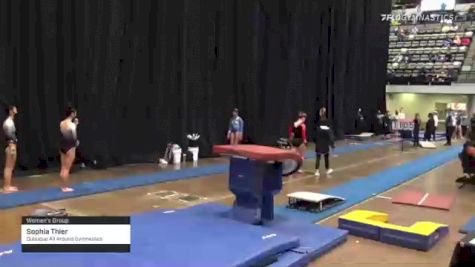 Sophia Thier - Women's Group, Dubuque All Around Gymnastics - 2021 Women's Xcel Region 4 Championships