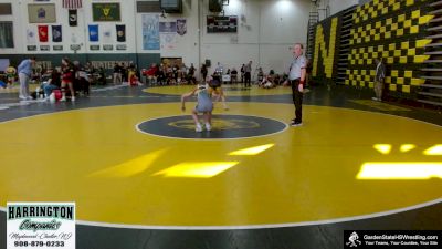 100 lbs Quarterfinal - Lydia Bagley, Delaware Valley Regional vs Tara Maloy, North Hunterdon