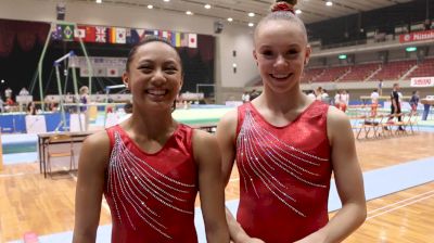 Emma Malabuyo And Maile O'Keefe On Japan And Training - 2017 International Junior Japan