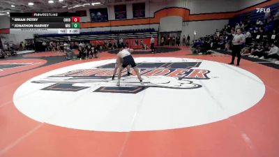 165 lbs Quarterfinal - Brian Petry, Cornell College vs Jonathon Harvey, Wisconsin-Eau Claire