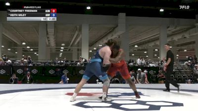 130 lbs Quarters - Courtney Freeman, All-Marine vs Keith Miley, Ark/Nyac