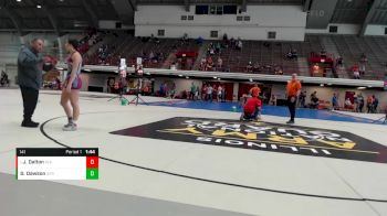 141 lbs Round 3 - Jaylah Dalton, Pekin vs Gabby Dawson, Unattached