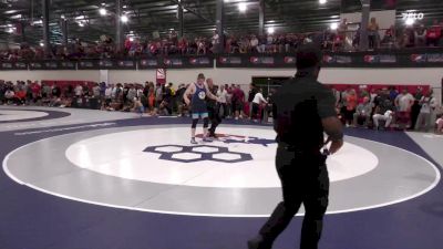 97 kg 3rd Place Match - Quinlan Morgan, Jackrabbit Wrestling Club vs Soren Herzog, Air Force Regional Training Center