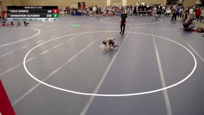 8U - C Cons. Round 1 - Cole Huerta, Anoka Youth Wrestling vs Johnathon Gutzmer, St. Francis Gladiators Wrestling Club