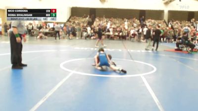 60-B lbs Consi Of 4 - Nico Cordoba, Cordoba Trained vs Homa Sivalingam, Indra Wrestling