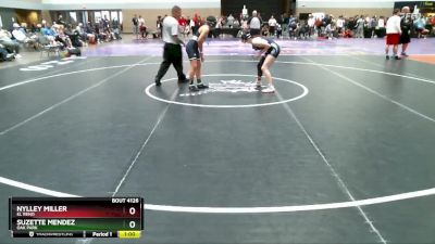 105A Cons. Round 2 - Nylley Miller, El Reno vs Suzette Mendez, Oak Park