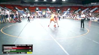 155/170 Round 4 - Madison Secoy, Unattached vs Maddison Ward, Midwest Xtreme