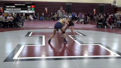 110 lbs Quarterfinal - Lexi Vogel, Western Dubuque vs Braelyn Suckow, Sumner-Fredericksburg