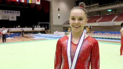 Maile O'Keefe Adds Another GOLD To Her Collection - AA Competition, 2017 International Junior Japan