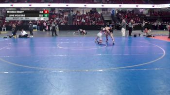 150 lbs Cons. Round 3 - Luke Volkers, Columbia vs Tristan Begay, Nampa