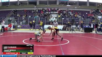 118 lbs Semifinal - Joey Florance, BGAH vs Chase Nevills, Copenhagen