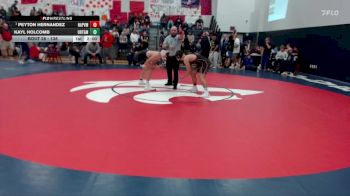 138 lbs Champ. Round 1 - Peyton Hernandez, Napavine vs Kayl Holcomb, Orting