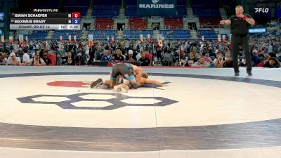 138 lbs Champ. Rd Of 16 - Isaiah Schaefer, IN vs Maximus Brady, IA