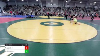 195 lbs Quarterfinal - Nathan Leach, MA vs Brendan Gilchrist, CT