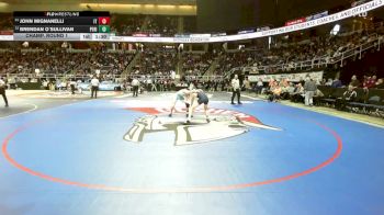 II-124 lbs Champ. Round 1 - John Mignanelli, Island Trees vs Brendan O`sullivan, Pearl River