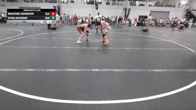 106 lbs Round 3 (6 Team) - Brayden Johnston, Terps Xtreme vs Ryan Ahlberg, Scanlan