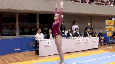 Angelina Simakova - Vault (14.433-1st), Russia - Event Finals, 2017 International Junior Japan