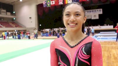Emma Malabuyo Finishes Her Junior Elite Career With Gold - Event Finals, 2017 International Junior Japan