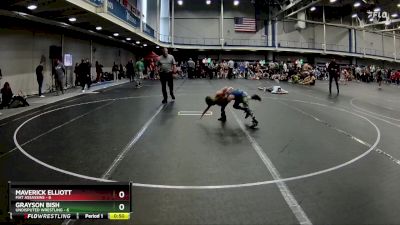 52 lbs Round 3 (10 Team) - Maverick Elliott, Mat Assassins vs Grayson Bish, Undisputed Wrestling