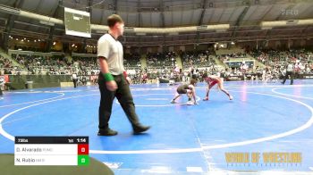 73 lbs Round Of 16 - Dustin Alvarado, Pomona Elite vs Nic Rubio, NM Beast