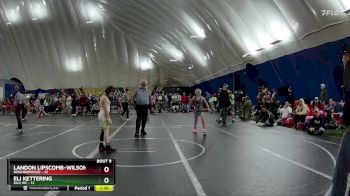 92 lbs Round 3 (6 Team) - Landon Lipscomb-Wilson, Neighborhood vs Eli Kettering, Silo WC