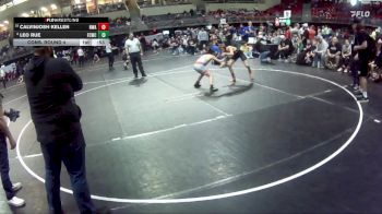 105 lbs Cons. Round 4 - Leo Rue, Falls City Wrestling Club vs CalvinJosh Kellen, Nebraska Wrestling Academy