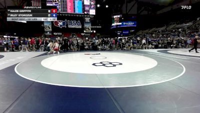 157 lbs Cons. Sub-quarters - Kaleb Griffith, NE vs Riley Storozuk, CT