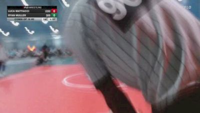 150 lbs Consi Of 16 #2 - Luca Mattiacci, La Salle College HS vs Ryan Muller, Savage Wrestling Academy