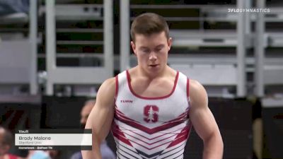 Brody Malone - Vault, Stanford Univ - 2021 US Championships Senior Competition International Broadcast