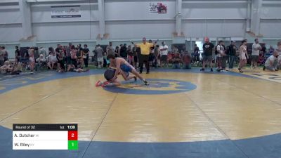 242-C lbs Round Of 32 - Abram Dutcher, MI vs Wyatt Riley, KY