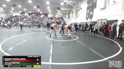 190 lbs Champ. Round 2 - Mauro Castellanos, Knight vs Dylan Baetsle, La Canada