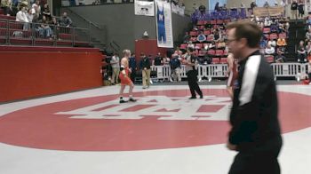 144 lbs Quarterfinal - Bennett Sberna, Montgomery Bell Academy vs George Emendorfer, Baylor School