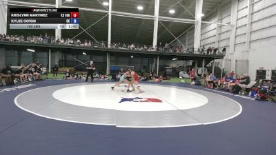 100 lbs Krislynn Martinez, Kansas vs Kylee Ooton, Oklahoma