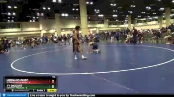 113 lbs Round 2 (10 Team) - Hernand Pinto, D1 Wrestling Academy vs Ty Biggart, Constant Pressure