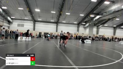 140 lbs Rr Rnd 2 - Stella Conley, Salem Elite Mat Club vs Jonah Wright, Gold Rush Wrestling Academy Reno